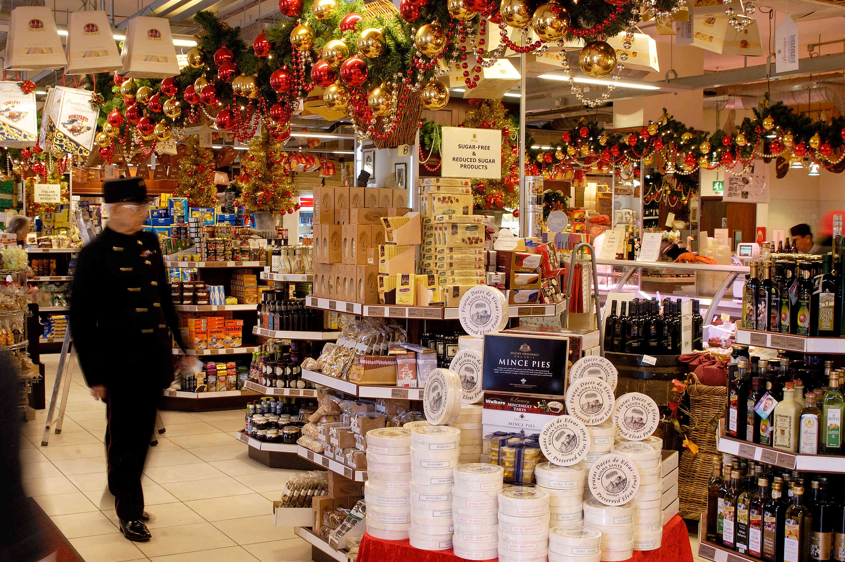 Christmas at Partridges Delicatessen